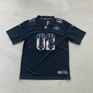 Nike NFL 49ers Salute to Service Jersey #02 XL Black Gold Camo